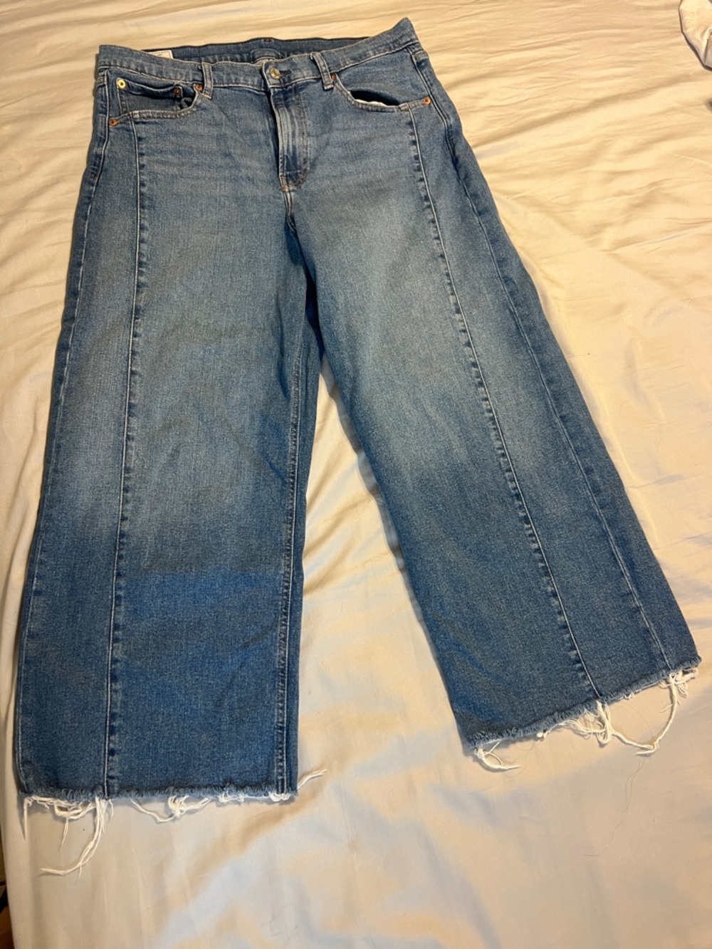 Gap High Rise Stride Ankle Jean
